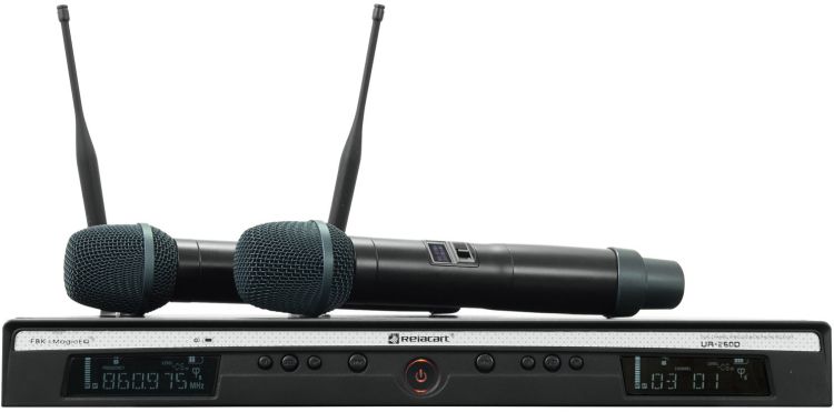 RELACART UR-260D 2-Kanal-UHF-System