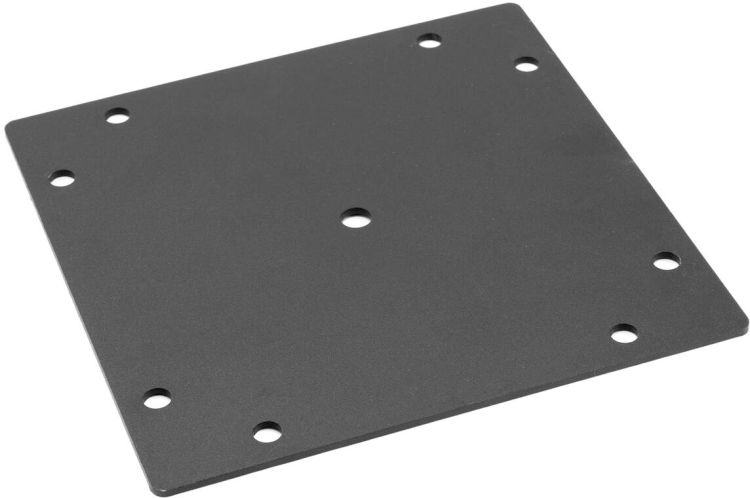 DECOTRUSS Quad Abdeckplatte 200 schwarz