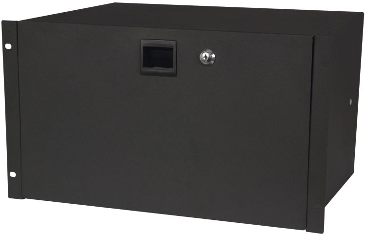 DAP 19 Inch Drawer with keylock  6U (483 x 350 x 267 mm, LxWxH)/