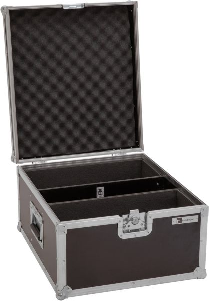 ROADINGER Flightcase 2x Audience Blinder 2x100W LED COB CW/WW