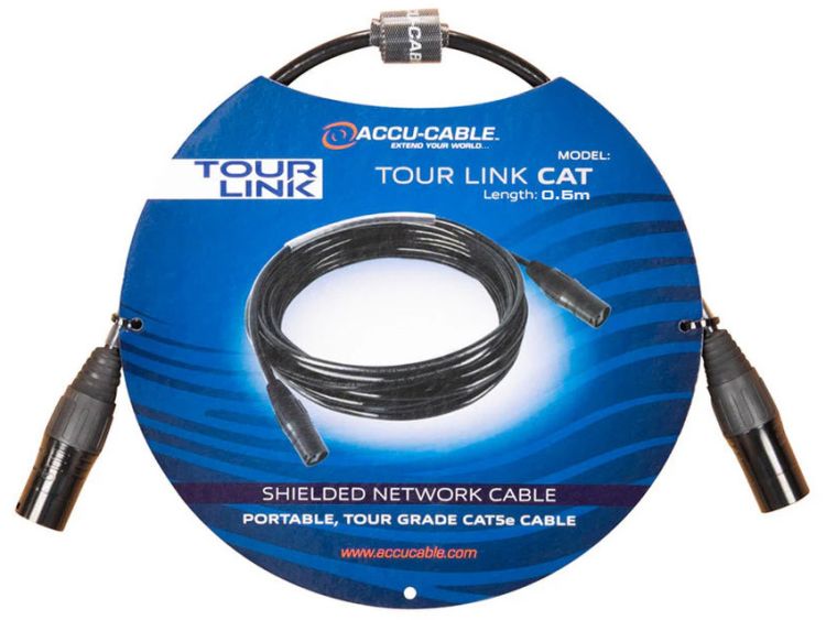Accu Cable Tour Link CAT 0.5m Netzwerkkabel