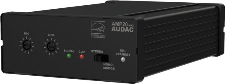 Audac AMP 20 MK 2 Mini-Stereoendstufe 2 x 15 W