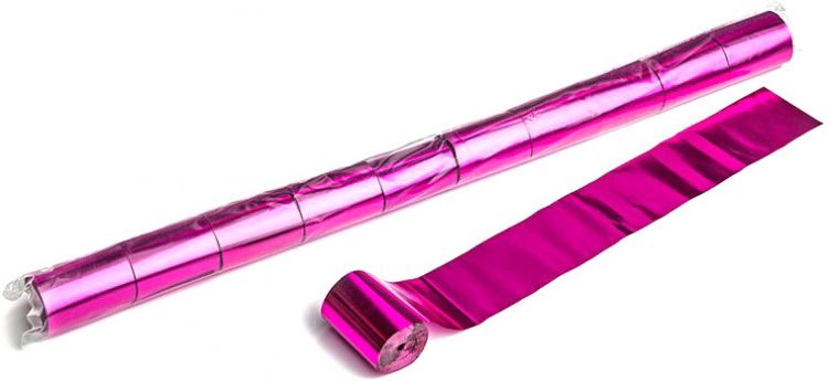 Magic FX Metallic Stadium Streamer 20m x 5cm -  Pink