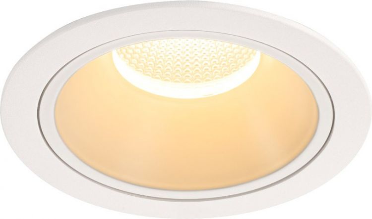 SLV NUMINOS, encastré de plafond intérieur, 20°, blanc, LED, 3000K