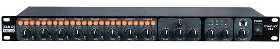 DAP-Audio Compact 8.1 8 Channel 1U install mixer, 1 output