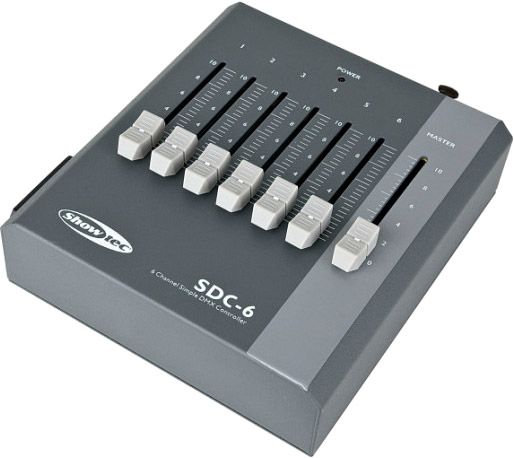 Showtec SDC-6 Kanal Mixer DMX
