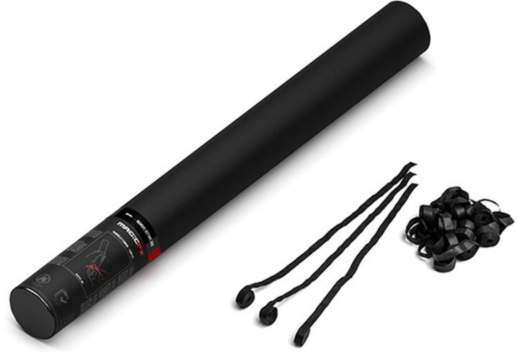Magic FX Handbetriebene Streamerkanone 50cm - Schwarz