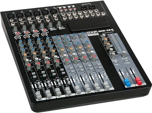 DAP-Audio GIG-124C 12 Channel live mixer incl. dynamics
