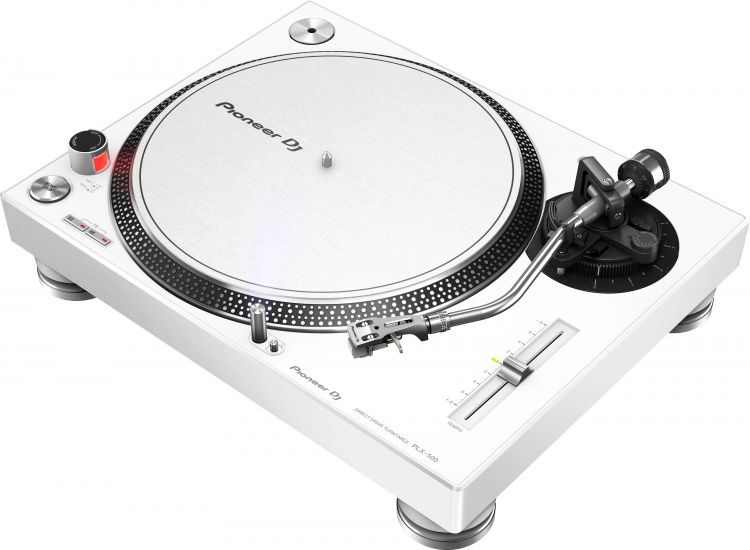 Pioneer DJ PLX-500-W Professioneller Plattenspieler