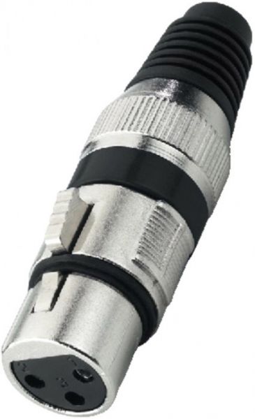 MONACOR XLR-207J/SW XLR-Kupplung