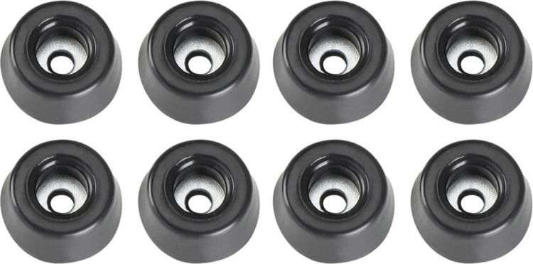 Adam Hall Hardware 4903 M 8 AH 8er Set Gummifuß 20 x 9 mm im Beutel