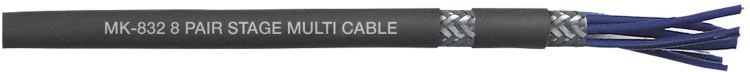 DAP-Audio MK-832 - Studio Multicore 8-paariges Kabel, doppelt geschirmt