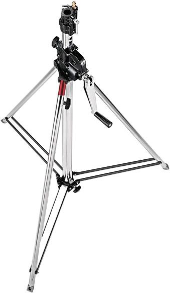 Manfrotto - 083NW - Stativ Wind-Up Silber 2-tlg.