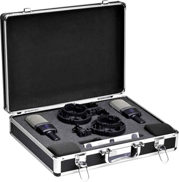 AKG C214 Stereo Set mit abgestimmtem Frequenzgang
