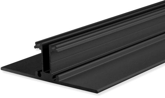 ISOLED LED Leuchtenprofil 2SIDE Aluminium schwarz eloxiert, 200cm