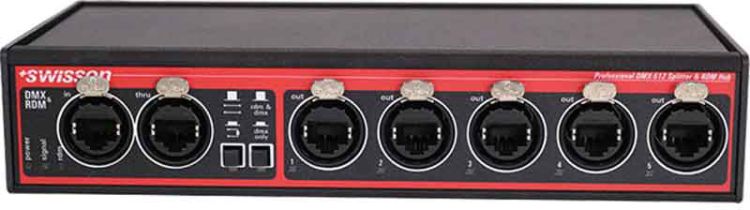 Swisson XSR-8B (Box), RDM-DMX-Splitter