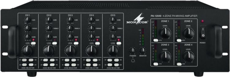 MONACOR PA-12040 ELA-Verstärker -B-Stock-