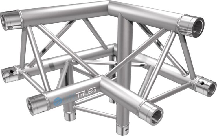 Litetruss X33D-C011 3-Weg Winkel 90° Spitze Oben Links