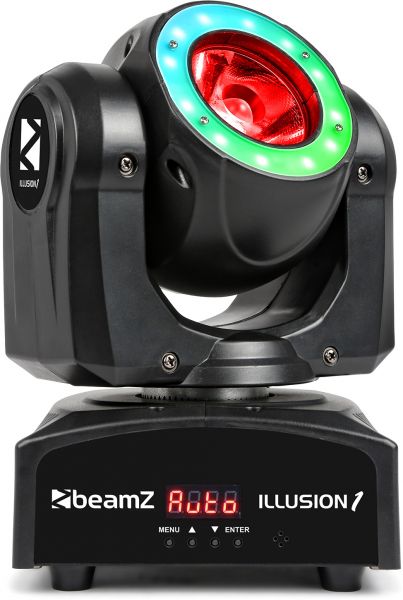 beamZ Illusion 1 Moving Head LED Beam mit LED Ring