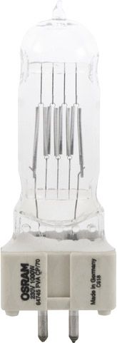 Osram 64745, OSRAM Halogen Bulb 230V 1000W GX-9,5 FVA CP70