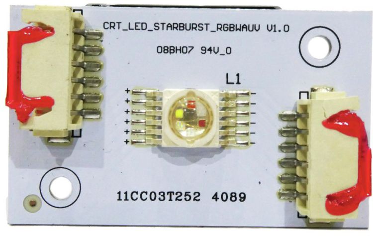 Platine (LED) LED B-40 HCL MK2 (CRT_LED_STARBURST_RGBWAUV V1.0)