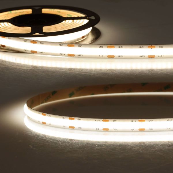 ISOLED LED COB927 Linear Flexband, 24V DC, 14,4W, IP20, 2700K, 5m Rolle, 288 LED/m