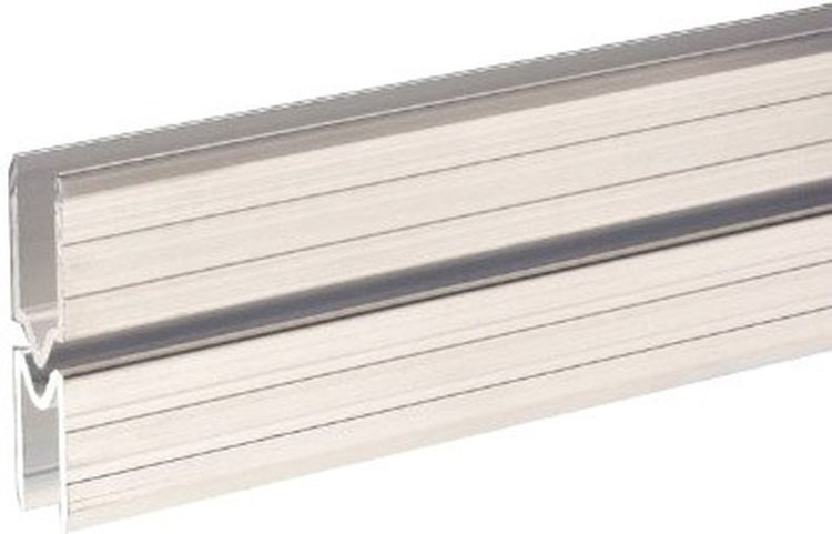 Adam Hall Hardware 6123 M Aluminium-Schließprofil male für 9,5 mm Material