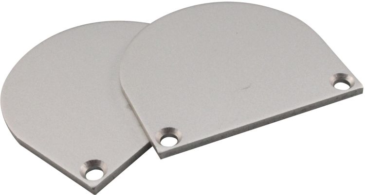 Artecta End Cap set for Pro-Line 34 (2 pieces) Aluminium - rund