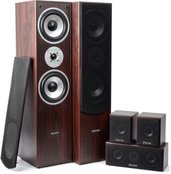 Fenton HF5W 5.0 Heimkinosystem - Walnuss -B-Stock-