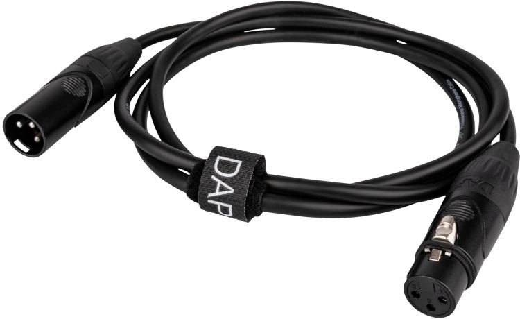 DAP-Audio FLX01- bal. XLR/M 3 p. > XLR/F 3 p. 1,5 m X-type