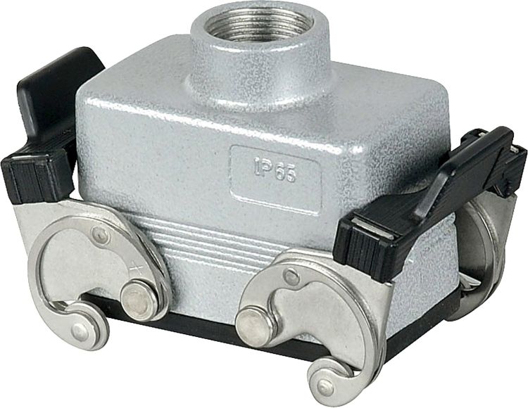 10 Pole Cablehood Top Entry Grey with Lockers