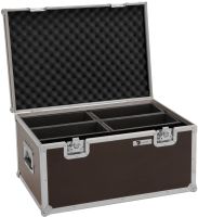 ROADINGER Flightcase 4x LED 4/7C-12 Silent Slim Spot