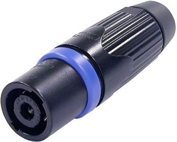 Neutrik NLT 4 MXBAG Speakon Stecker 4-Pol schwarz