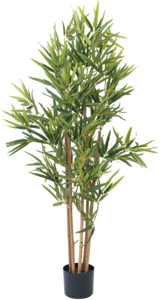 EUROPALMS Bambus deluxe, Kunstpflanze, 120cm