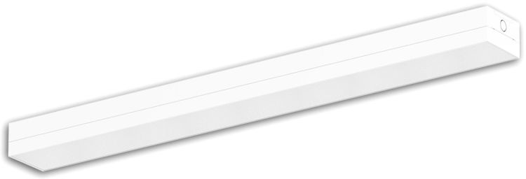 ISOLED LED Langfeldleuchte blendreduziert, weiß, 120cm, 38W, Colorswitch 3000|4000|5700K, dimmbar