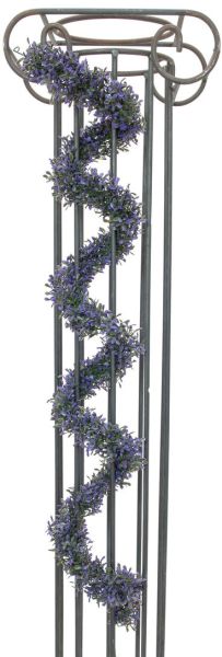 EUROPALMS Grasgirlande, violett, 180cm