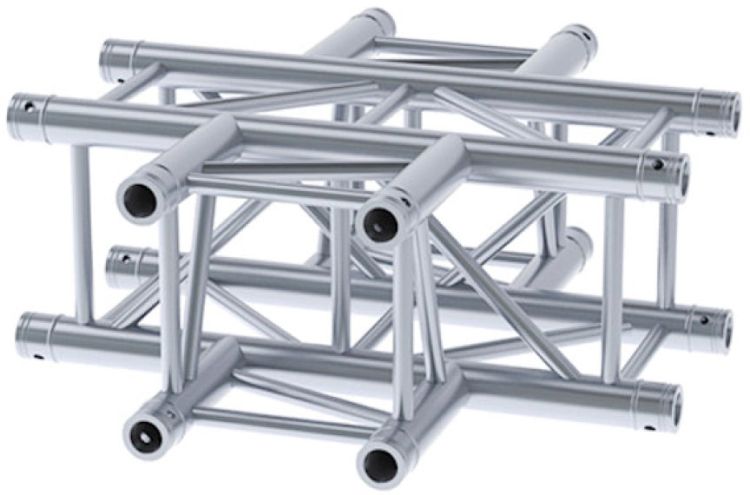 LITECRAFT TRUSS LT34 C41K 4-Weg Kreuz-Stück, 500 x 500 mm, inkl. Verbindersatz