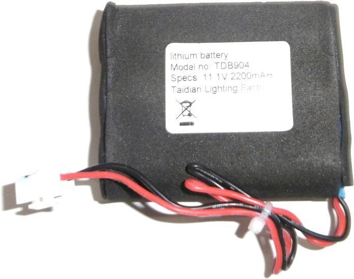 Ersatzteil Akku 11,1V/2200mAh (TDB904) AKKU TL-3 QCL RGB+UV