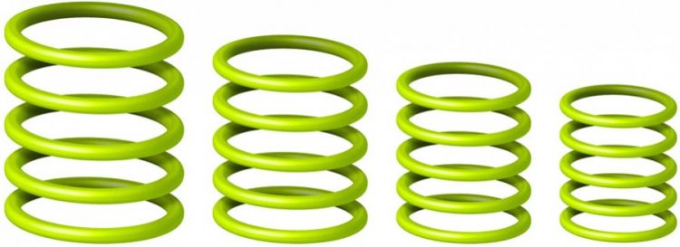 Gravity RP 5555 GRN 1 Universeller Gravity Ring Pack, Sheen Green