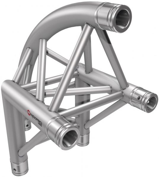 Naxpro-Truss FD 33 C24R 90° 2 Weg Winkel rund