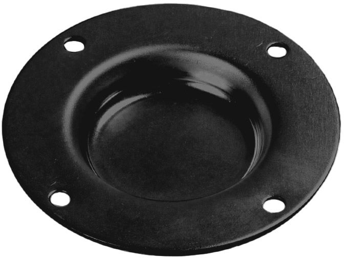 Adam Hall Hardware 4905 BLK - Einbaustapelschale, schwarz