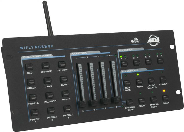 American DJ WiFly RGBW8C DMX Controller Kabellos