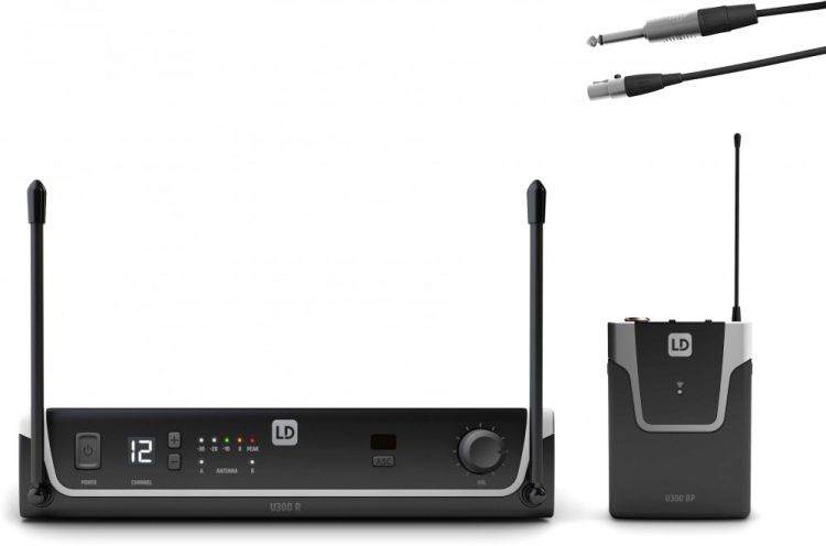 LD Systems U305.1 BPG - Funksystem mit Bodypack und Gitarren Kabel