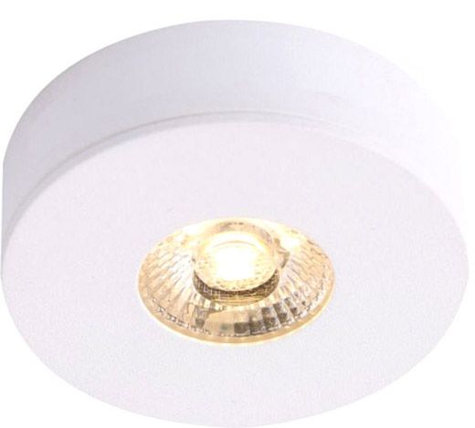 ISOLED LED Ein- und Unterbauleuchte MiniAMP weiß, 3W, 24V DC, neutralweiß, dimmbar