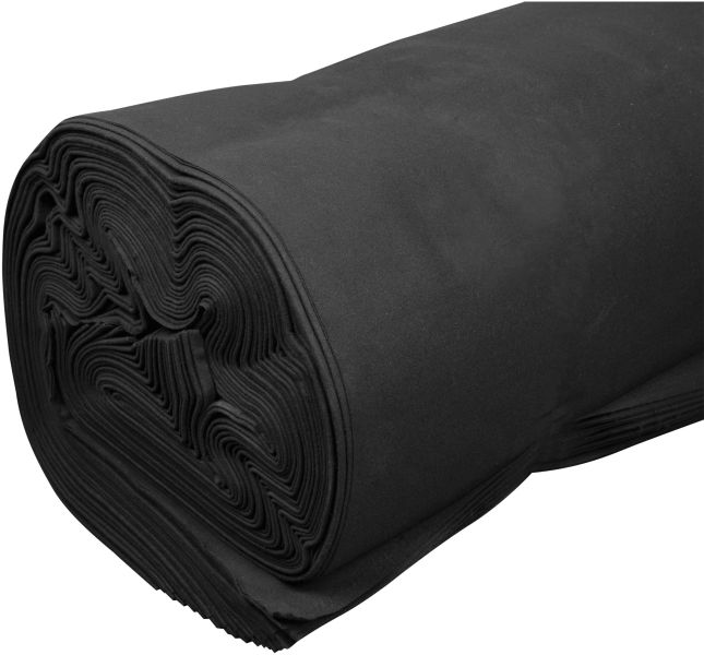 Showtec Dekomolton  3 m (W), roll 60 m, Black