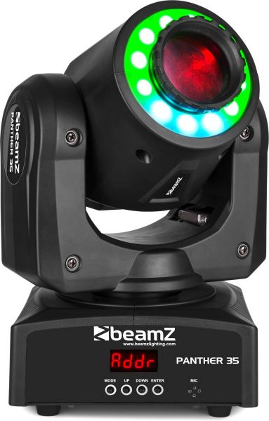 beamZ Panther 35 Led Spot Moving Head mit LED Ring