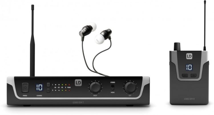 LD Systems U305 IEM HP - In-Ear Monitoring-System mit Ohrhörern