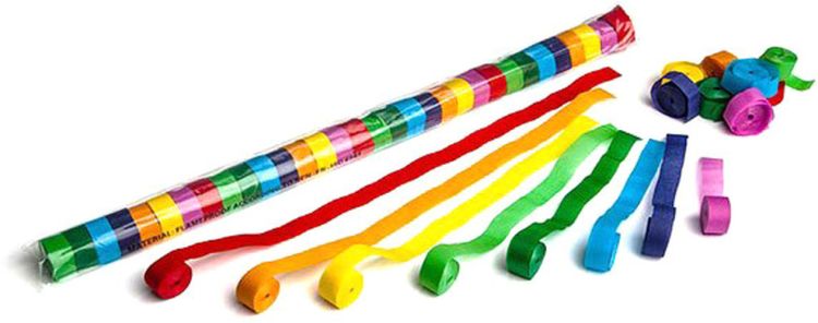 Magic FX Streamer 10m x 1,5cm - Bunt
