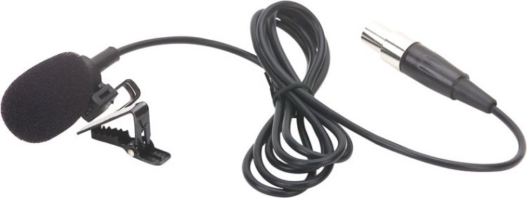 Power Dynamics PDT1 Krawattenklammer-Mikrofon mini XLR
