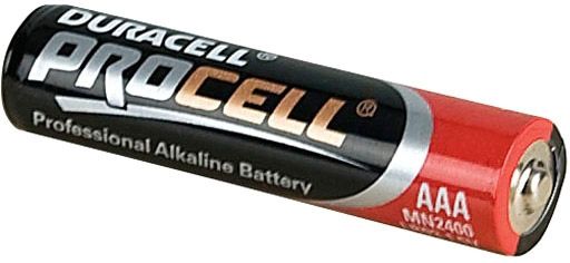 Duracell Procell AAA LR03, MN2400, 1,5V